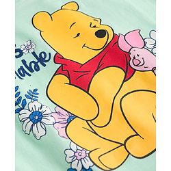 Babyhug Disney 100% Cotton Knit Full Sleeves T-Shirt & Pyjama Night Suit - Light Blue