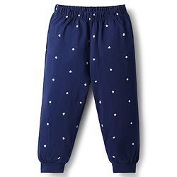 Babyhug Disney 100% Cotton Knit Full Sleeves T-Shirt & Pyjama Night Suit With Mickey Mouse Graphic - Multicolor