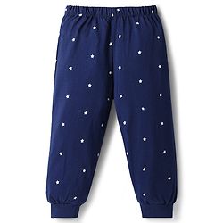 Babyhug Disney 100% Cotton Knit Full Sleeves T-Shirt & Pyjama Night Suit With Mickey Mouse Graphic - Multicolor