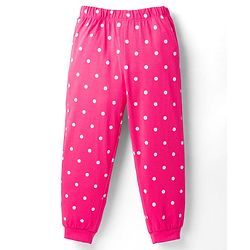 Babyhug Disney 100% Cotton Knit Full Sleeves T-Shirt & Pyjama Night Suit With Minnie Mouse Graphic - Pink