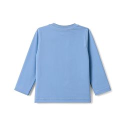 Babyhug 100% Cotton Knit Full Sleeves Co-Ords T-Shirt & Pyjama Night Suit with Doctor Theme Print - Blue