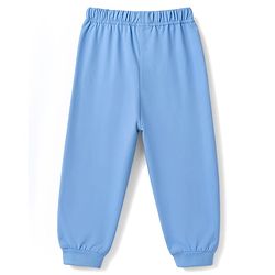 Babyhug 100% Cotton Knit Full Sleeves Co-Ords T-Shirt & Pyjama Night Suit with Doctor Theme Print - Blue