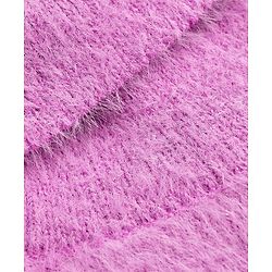 Babyhug Knitted Full Sleeves Pullover with Star Embroidery - Pink