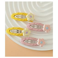 Babyhug Snap Clips Combo Sets - Purple&Green