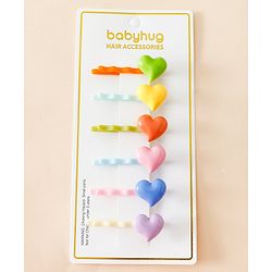 Babyhug Hair Pins And Clips Combo Sets - Multicolor