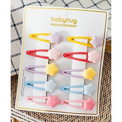 Babyhug Snap Clips Combo Sets - Multicolor
