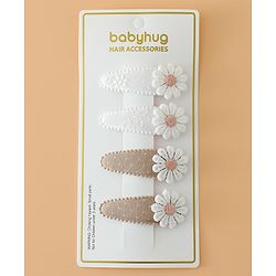 Babyhug Snap Clips Combo Set - Pink