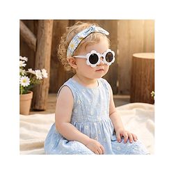 Babyhug Head Band & Sunglasses Combo Set - Blue