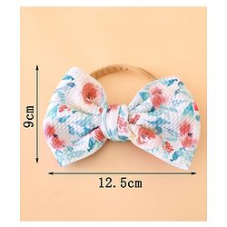 Girls Floral Headband and Round Sunglasses Set - PInk & Blue