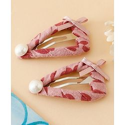 Babyhug Fashion Snap Hair Clips - Pink