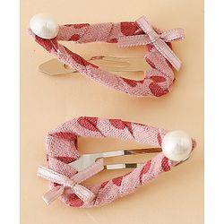 Babyhug Fashion Snap Hair Clips - Pink