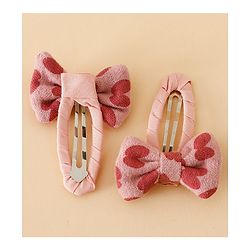 Babyhug Fashion Snap Hair Clips - Pink