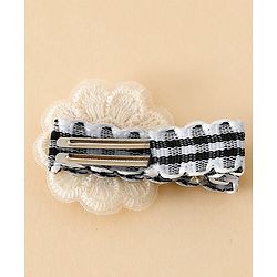 Babyhug Cute Hair Clips for Baby Girls - Red & White