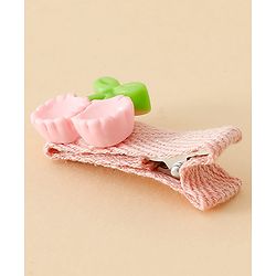 Babyhug Adorable Bow Blossom Hair Clip - Pink&Blue