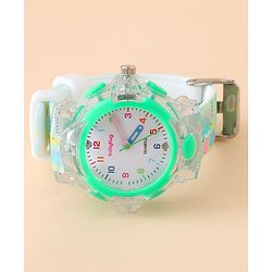 Babyhug Free Size Analog Watch - Green