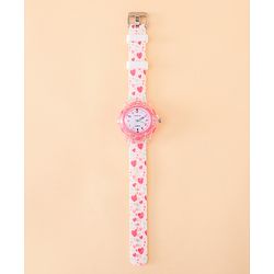 Babyhug Free Size Analog Watch - Pink