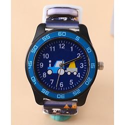 Babyhug Free Size Analog Watch - Black
