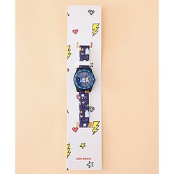 Babyhug Free Size Analog Watch - Black