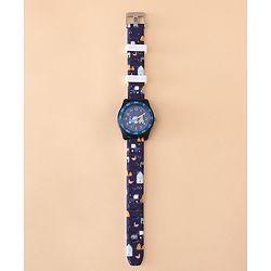 Babyhug Free Size Analog Watch - Black