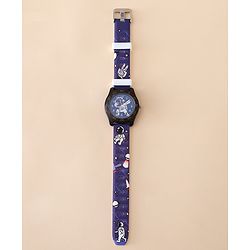 Babyhug Free Size Analog Watch - Dark Blue