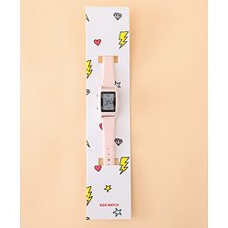 Babyhug Free Size Digital Watch  - Pink