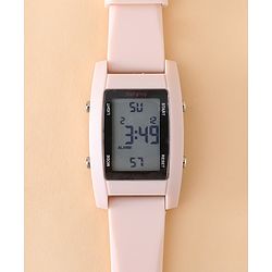 Babyhug Free Size Digital Watch  - Pink