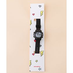 Babyhug Free Size Digital Watch - Black