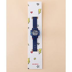 Babyhug Free Size Digital Watch - Black