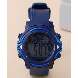 Babyhug Free Size Digital Watch - Black