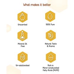 Babyhug Advanced Cold-Pressed Virgin Mustard Oil - 500 ml