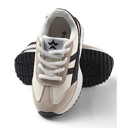 Cute Walk by Babyhug Lace Up Solid Sneaker Shoes - Black