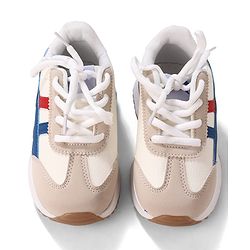 Cute Walk by Babyhug Lace Up Solid Sneaker Shoes - Black