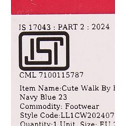 Cute Walk by Babyhug Slip On Formal & Party Wear Shoes With Applique -Brown