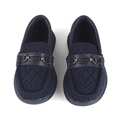 Cute Walk by Babyhug Slip On Formal & Party Wear Shoes With Applique -Brown