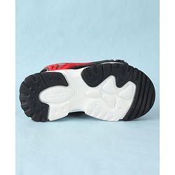 Cute Walk by Babyhug Velcro Closure Solid Sandal - Brown