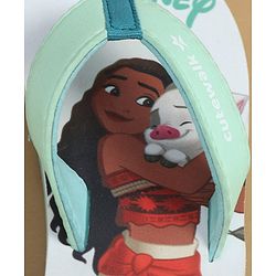 Cute Walk by Babyhug Disney Slip On Flip Flops with Disney Princes Print - Mint