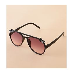 Babyhug Solid Coloured Sunglasses - Black
