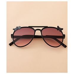 Babyhug Solid Coloured Sunglasses - Black