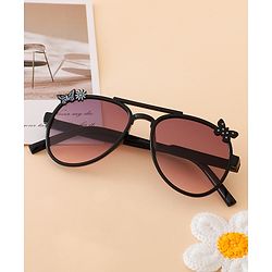 Babyhug Solid Coloured Sunglasses - Black