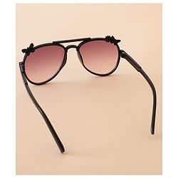 Babyhug Solid Coloured Sunglasses - Black