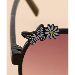 Babyhug Solid Coloured Sunglasses - Black