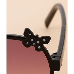 Babyhug Solid Coloured Sunglasses - Black
