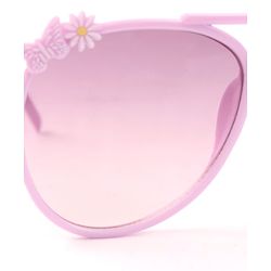 Babyhug Solid Coloured Sunglasses - Black