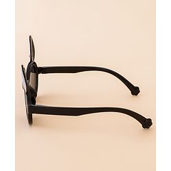 Babyhug Solid Coloured Sunglasses With Applique - Black