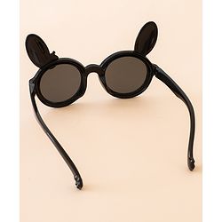 Babyhug Solid Coloured Sunglasses With Applique - Black