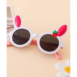 Babyhug Solid Coloured Sunglasses With Applique - Black