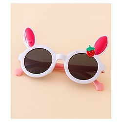 Babyhug Solid Coloured Sunglasses With Applique - Black