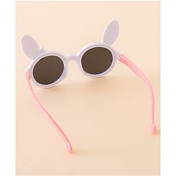Babyhug Solid Coloured Sunglasses With Applique - Black