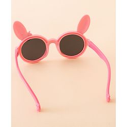Babyhug Solid Coloured Sunglasses With Applique - Black