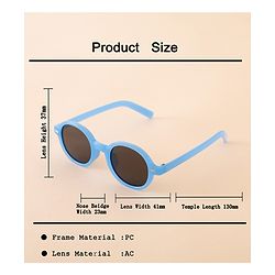 Babyhug Solid Coloured Sunglasses - Black